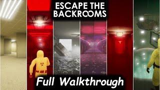 Escape the Backrooms Full Walkthrough | Part 4