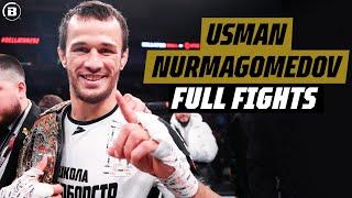 FULL FIGHTS - USMAN NURMAGOMEDOV  | LIGHTWEIGHT WORLD CHAMPIONSHIP!  | Bellator MMA