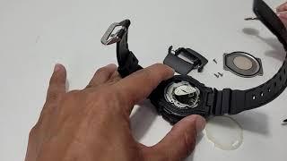 Casio Gshock GW-7900 Battery Change - Time Lapse