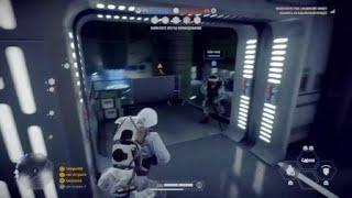 STAR WARS Battlefront II улетел прикол