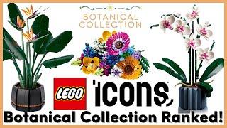 Ranking Every LEGO Botanical Collection Set From Worst to Best!