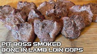 Smoked Bone In Lamb Loin Chops | Pit Boss Smoked Bone In Lamb Loin Chops