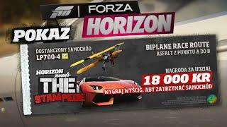 Wyścig pokazowy Lamborghini VS Samolot The Stampede | FORZA HORIZON 1 FH1 2K PL