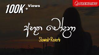 Abutha Chodana - අභූත චෝදනා (Slowed+Reverb)