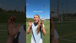 When coach says “man on your left” #soccer #soccerplayer