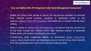 Galileo Global Distribution System