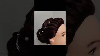 Latest Hairstyle for Women in Wedding #hairstyle #easyhairstyle #makeup #beauty #hair