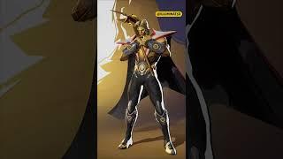 Adam Warlock emotes in Marvel Rivals are golden  #marvelrivals #shorts