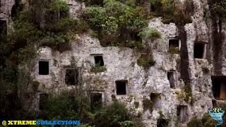 The Necropolis of Pantalica contains over 5000 tombs dug in the rock