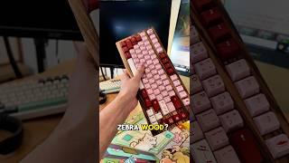 Wood Keyboard Surprise 🪓