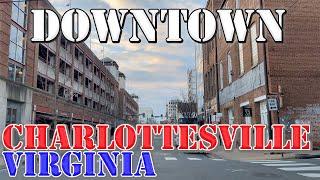 Charlottesville - Virginia - 4K Downtown Drive