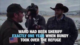 Who is Harney County Sheriff Dave Ward?