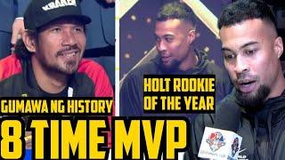 PBA AWARD JUNMAR FAJARDO 8 TIME MVP GUMAWA NG HISTORY | STEPHEN HOLT ROOKIE OF THE YEAR GINEBRA