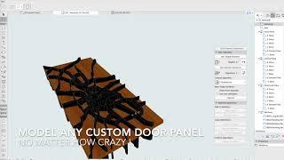 ARCHICAD Custom Door Panels