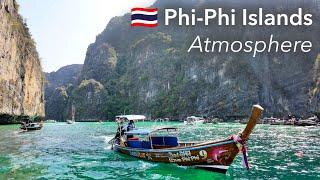  Phi-Phi Islands Atmosphere in 4K: Day Trip To Cliffs And Lagoons | Thailand