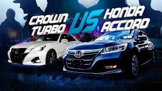 Crown против Accord️ TURBO против электричества заезд до 100 км.⏱