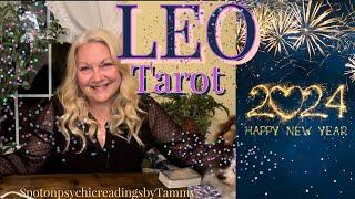 LEO - Next 12 Months Predictions! Peek Into 2024! Leo Tarot