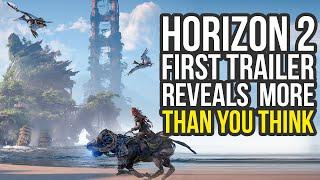 Horizon Forbidden West Trailer Reveals Way More Than You Think (Horizon Zero Dawn 2 Trailer)