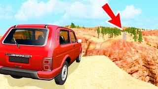 ТОЛЬКО 3% ЛЮДЕЙ ВЫЖИВАЮТ ПРИ ПАДЕНИИ В КАНЬОН СМЕРТИ! (BeamNG.Drive)