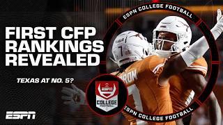 FIRST 2024 College Football Playoff Rankings REVEALED  | ESPN College Football