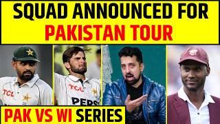 PAK VS WI: SQUAD ANNOUNCED FOR TEST SERIES, CT SE PEHLE PAKISTAN KA GOLDEN CHANCE