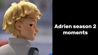 Adrien season 2 scene pack/ moments| miraculous ladybug |