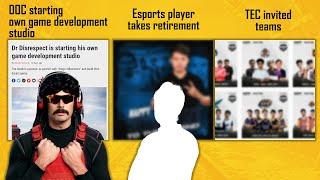 DOC starting own gaming company I Esports player takes retirement I TEC Invited teams