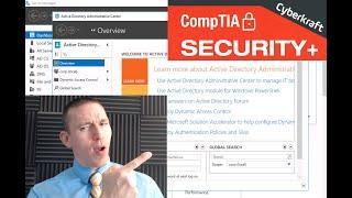 Managing Centralized Authentication - CompTIA Security+ Lab 10