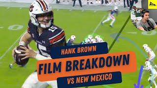 Auburn Football: Hank Brown's Best Throws vs New Mexico