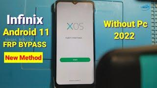 Infinix Android 11 Frp Bypass Without Pc 2022 | infinix Smart 6 Google Account Bypass Waqas Mobile