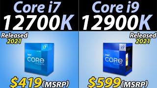 i7-12700K vs. i9-12900K | How Much Performance Difference?