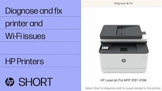 How to diagnose and fix printer & Wi-Fi issues | HP Support