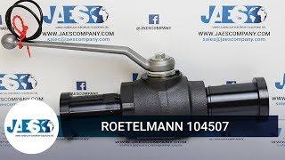 ROETELMANN 104507 - Ball valve - Valvola a sfera