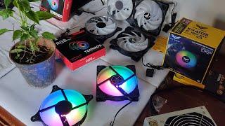 Cheapest RGB fans ria tech VS war hammer, honest full detailed review on earth