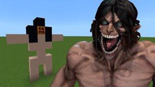 Attack on Titan Addon in Minecraft PE