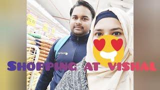 shopping at Vishal mega mart in bangalore//#shopping blog// #Hegde Nagar //#Bangalore #Afsakhanvlogs