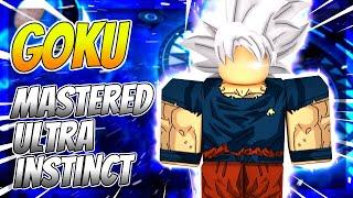 MASTERED ULTRA INSTINCT GOKU Dragon Ball Ultimate Roblox! Dragon Blox Ultimate