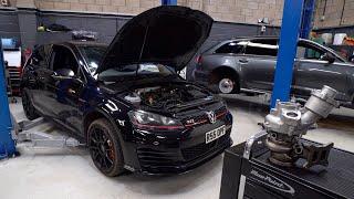 My VW GOLF GTI gets a 500HP HYBRID TURBO!