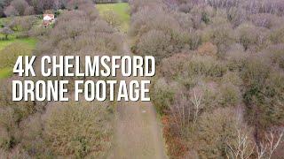 Chelmsford Drone Footage 4K - Galleywood Forest