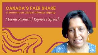 Meena Raman Keynote Speech | Canada's Fair Share Summit 2024