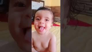 ooo so cute baby ne mama ko dara diya#cute baby#shorts #shortvideo #viral#videos