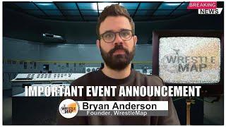 Big announcement! New event coming to WrestleMap! Watch for details!