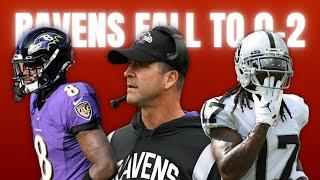 TEN-point lead EVAPORATES, Ravens DROP to 0-2 | Raiders at Ravens WEEK 2 Recap