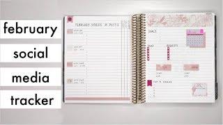 February 2019 Social Media Tracker Set Up