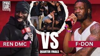 REN DMC vs F-DON | PenGame Rap Battle 2024