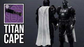 TITAN CAPE! The Most Unique Interaction In Destiny 2!