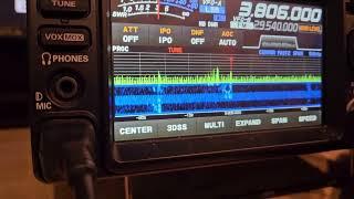 Ft710 yaesu vs sdr play waterfall.  Sdr ham radio stuff