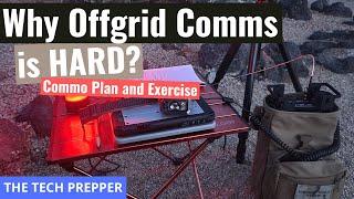 Why Offgrid Comms is Hard? - 1,500 Mile Targeted Contact & Plan