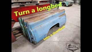 Turning a longbed 1960-1966 Chevrolet C10 into a shortbed with MetalOx Fab!