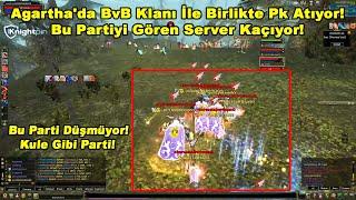 NEXTT - Agartha'da BvB Klanı İle Birlikte Pk Atıyor! Bu Partiyi Gören Server Kaçıyor! Knight Online